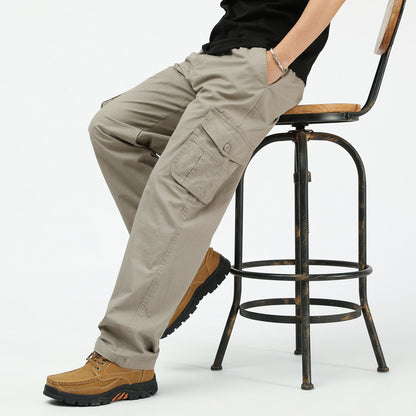 Pantalones Cargo para Hombre con Múltiples Bolsillos