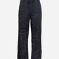 🥰🔥 ¡OFERTA FINAL! 50% de DESCUENTO 💖 Pantalones de pierna ancha con lentejuelas y cinturilla elástica para mujer ✨
