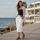 👖🔥 ¡OFERTA 50% OFF! Pantalones Capri Cargo de Cintura Alta para Mujer – Cómodos, Elegantes y Perfectos para un Look Casual ✨