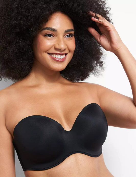 ?Oferta de último día 49%?Sujetador bandeau con tiras extraíbles