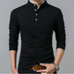 Camiseta de manga larga de algodón de primera calidad para hombres🔥Compra 2 envío gratis🔥