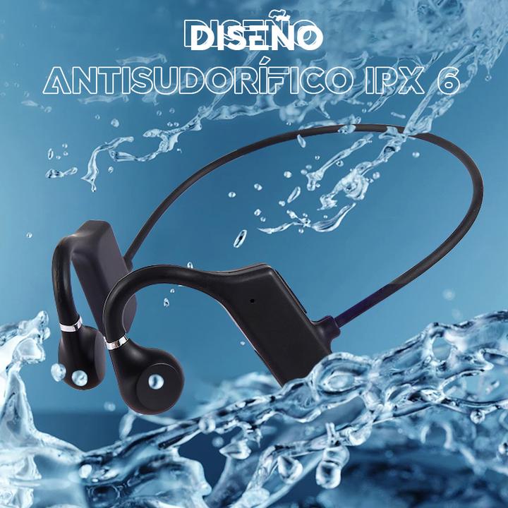 Auriculares de conducción ósea Bluetooth-4